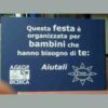 Panneau PVC bleu texte pvc adhésif blanc – Image 2