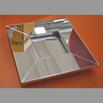 Cadre en plexiglas miroir carré