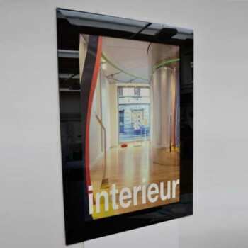 Quadre démontable plexiglas noir Poster commercial