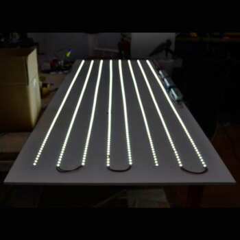 Installation LED pour enseigne lumineuse