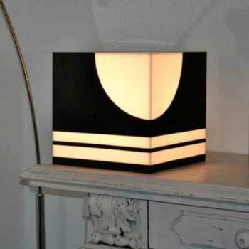 Lampe design plexiglas cube