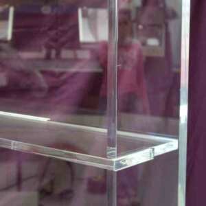 Bibliothèque ouverte plexiglas transparent – Image 2