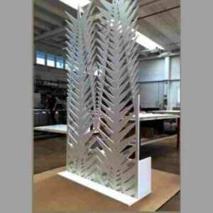 Cloison de séparation en PVC sculpté