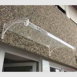 Auvent en plexiglas pour extérieur