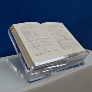 Lutrin plexiglas transparent pliable