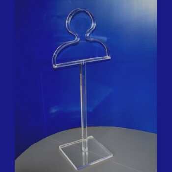 Cintre valet de chambre plexiglas