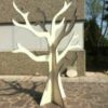 Arbre totem 3D bois découpé au laser