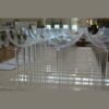 Support publicitaire plexiglas pour Euro en PVC light