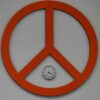 Logo de la Paix en polystyrène cm 250