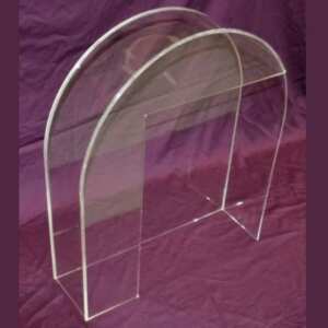 Carter de protection en plexiglass a cloche