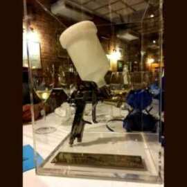 Trophée de carrière en plexiglas à cube